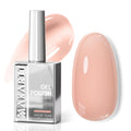 Makartt Milky Pink Gel Nail Polish: 15ML Hema-Free Jelly Baby Pink Nail Polish Sheer Translucent Effect Soak Off UV LED Nail Art Manicure DIY Home Salon Gift for Women : Beauty & Personal Care