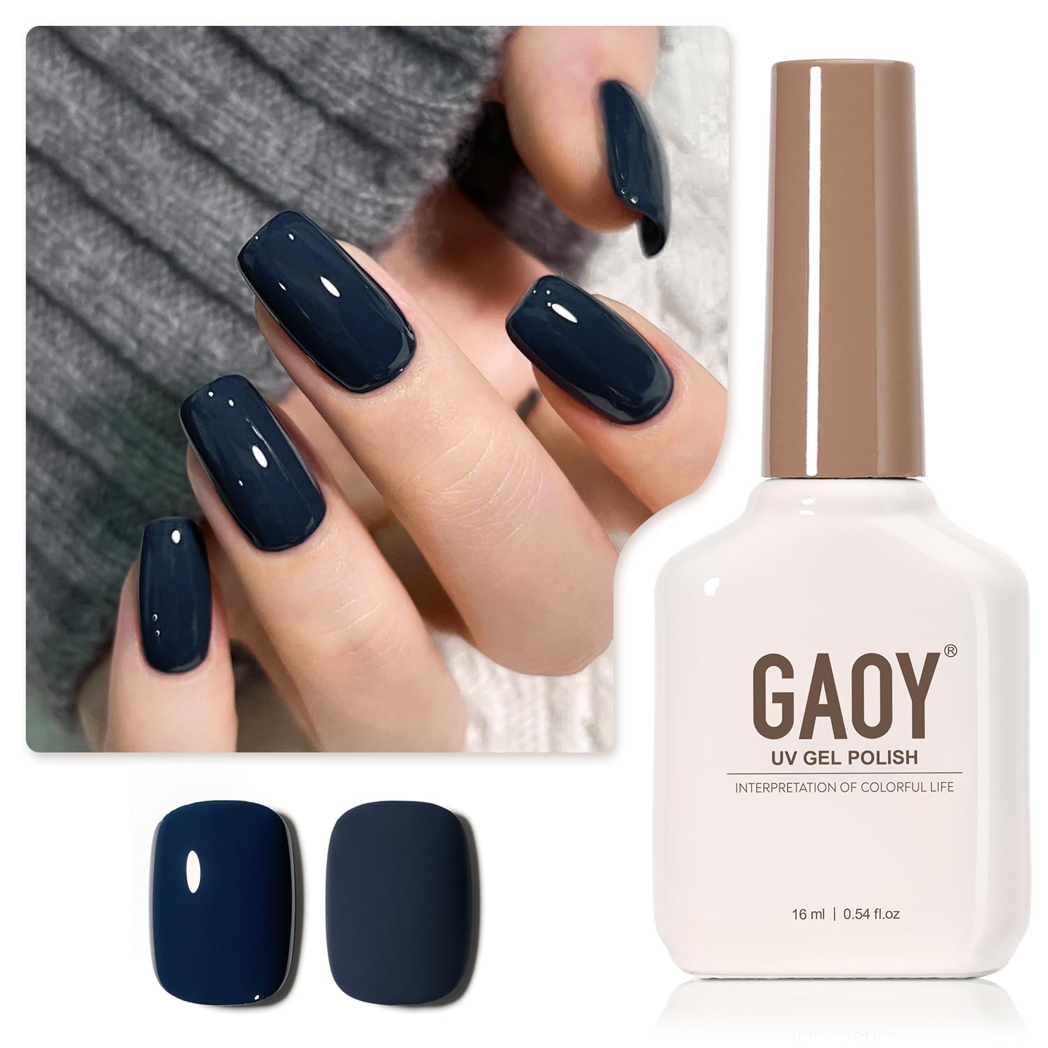 GAOY Sheer Light Pink Gel Nail Polish. 16ml Jelly Milky White Peach Translucent Color 1352 UV Light Cure Gel Polish for Nail Art DIY Manicure and Pedicure at Home : Beauty & Personal Care