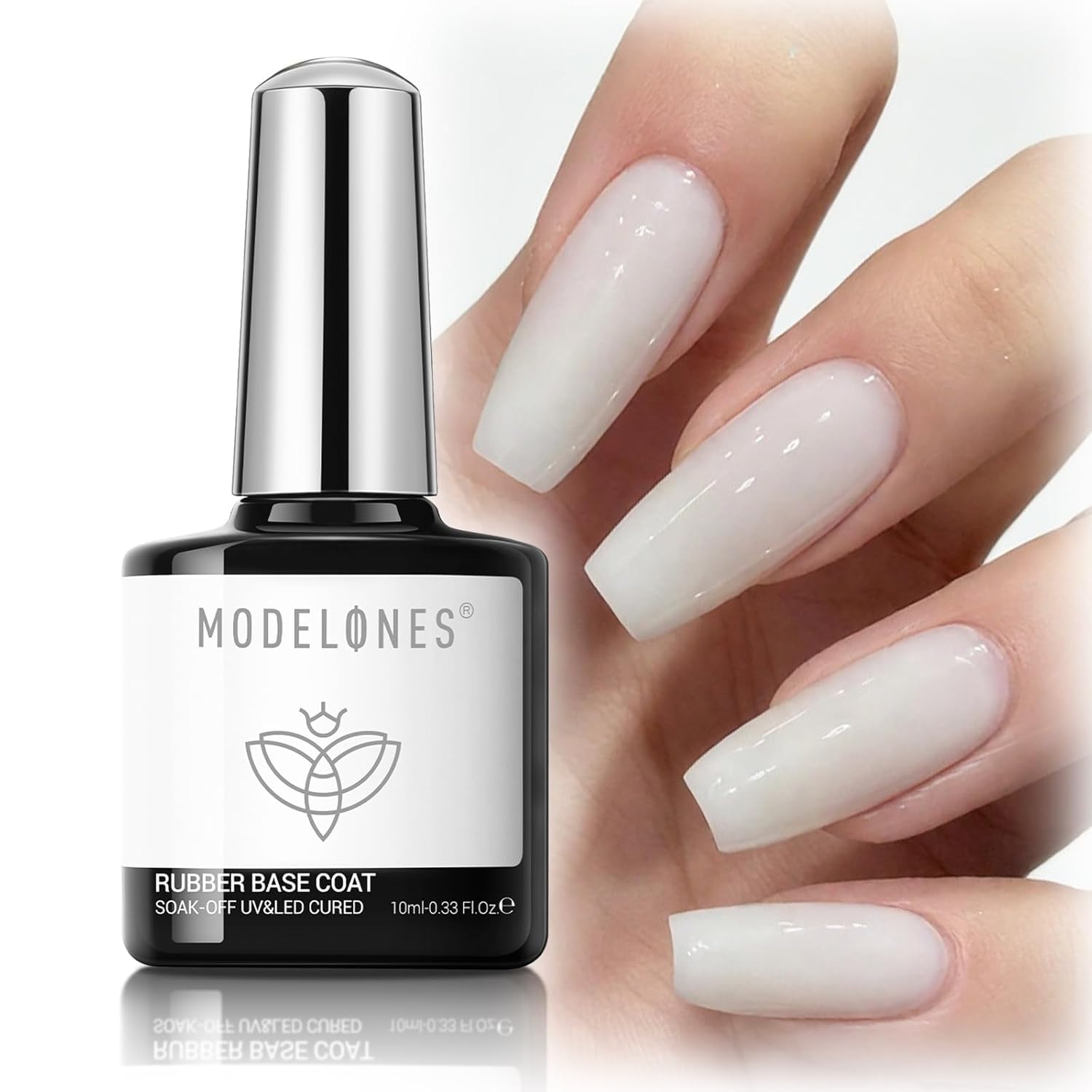 modelones Gel Top Coat. 15 ml 2026 Upgrade Super Shiny Base and Top Coat Set. Soak Off Nail Lamp Acid Free No Wipe Clear Base Top Gel Nail Polish : Beauty & Personal Care