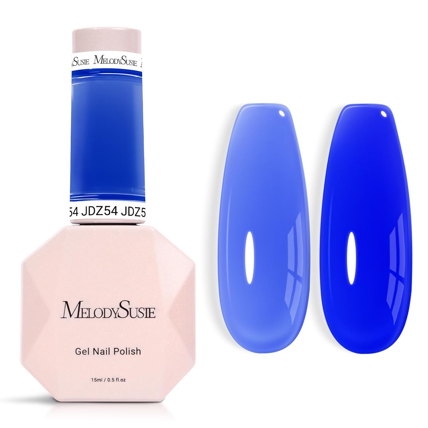 MelodySusie Jeweliver Nude Gel Nail Polish. 0.5Fl.oz Milky Gel Polish Pastel Color Soak Off UV LED Light Cure Gift for Women Manicure Nail Art DIY at Home JM08 : Beauty & Personal Care