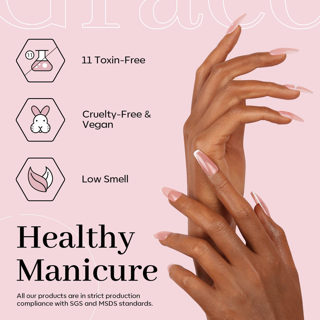 modelones Pink Gel Nail Polish Jelly Nude Pink Gel Polish French Tip Base Colors Translucent Soak Off U V Soap Nails for Nail Art Manicure at Home 15ML : Beauty & Personal Care