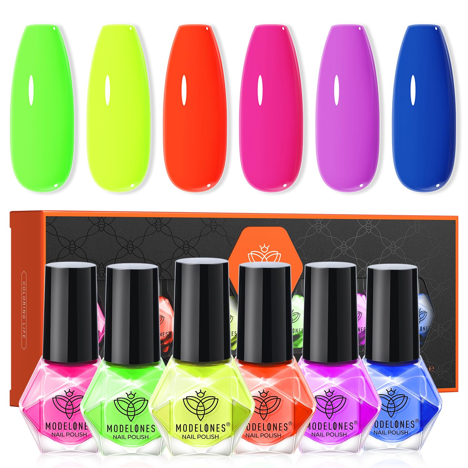 modelones Nail Polish Set 6 Colors Nude Nail Polish Jelly Set Red Pink Quick Dry Spring Summer Nail Polish 5ml (Sheer Nude Set) : Beauty & Personal Care