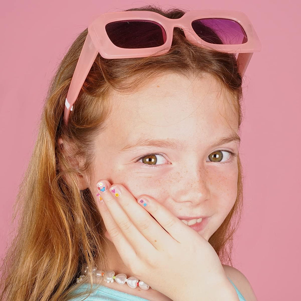 xo. Fetti Kids Nail Stickers - 816 Decals | Birthday Girl Party Favors. DIY Home Activity. Gift. Cute Nail Transfer. Groovy. Princess. Girl Power. Easter Basket : Beauty & Personal Care