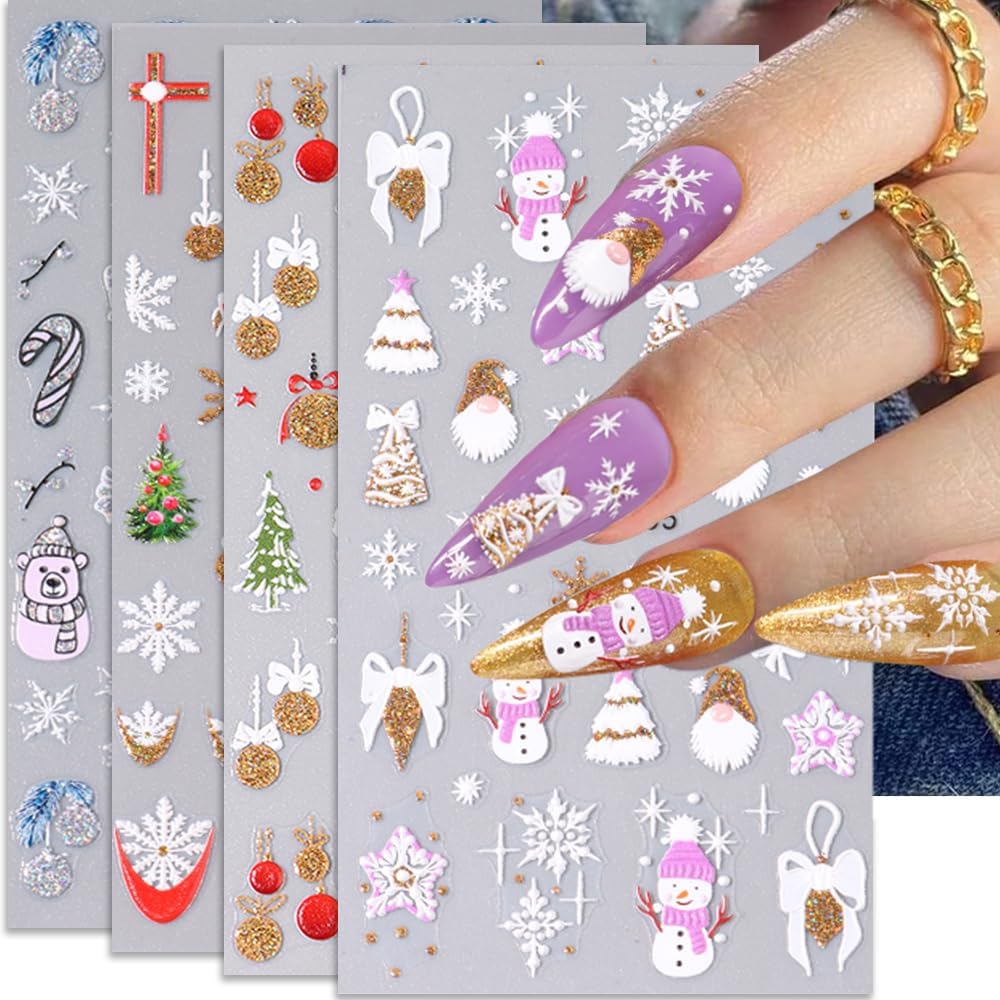 Letter Nail Stickers. 8 Sheets Old English Letter Nail Decals 3D Self-Adhesive Gold Silver Black White Retro English Pattern Old Alphabet Cursive Design Manicure Nail Accessories for Women Girls : Beauty & Personal Care