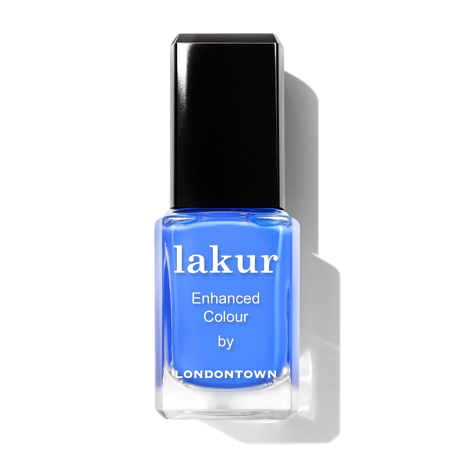 LONDONTOWN Lakur Nail Polish – Blue. Cloud Nine. 0.4 Fl Oz. Long-Lasting. Streak-Free. Chip-Resistant | 21+ Free Non-Toxic Vegan Nail Color. Strengthens & Hydrates Nails : Beauty & Personal Care