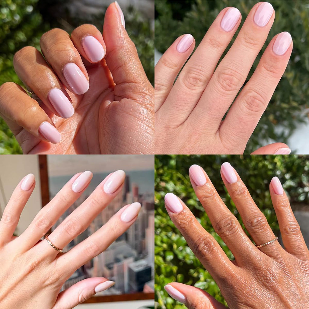 Olive & June Long Lasting Nail Polish | Plump Gel-Like Finish No Lamp Needed | Lasts up to 10 days | Salon-Quality 15-Free Vegan & Cruelty-Free Chip-Resistant | Strawberry Scone : Beauty & Personal Care