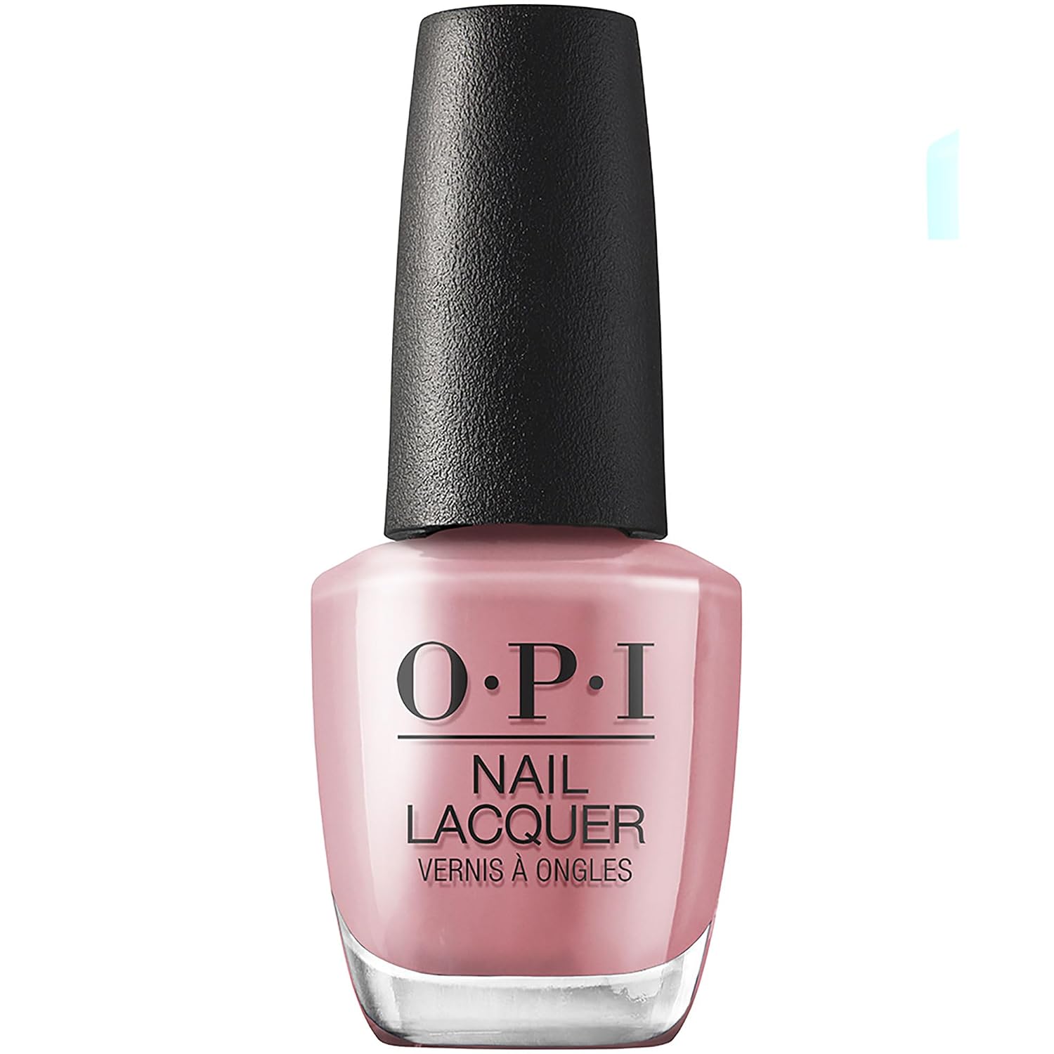 OPI Nail Lacquer Bubble Bath | Sheer Nude Pink Crème Chip Resistant Nail Polish | Fast Drying. Streak Free