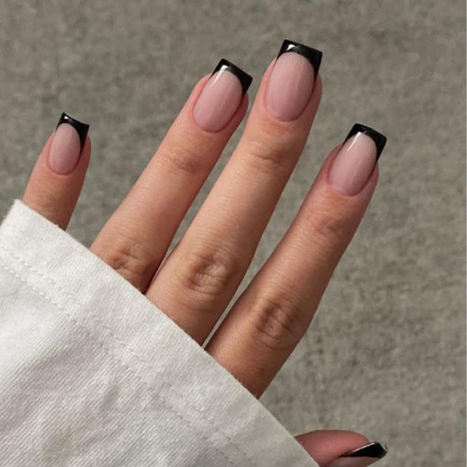 Modelones Press on Nails Short. Oval Spring Fake Nails. Reusable Nail Kit with Nail Glue Adhesive Tabs Mini Nail File. Nails Press Ons 32Pcs 16Sizes. Women Girl Gift. Pink Ombre : Beauty & Personal Care