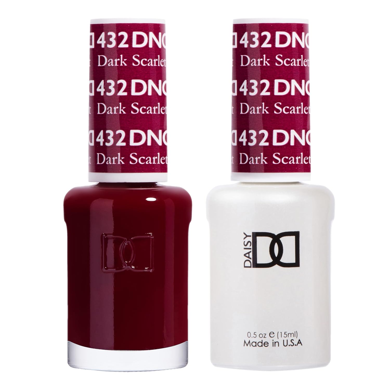 DND Gel Polish Set - 1 each of Red Gel Polish and Red Nail Polish. 430 Ferrari Red. 0.5 Fl Oz : Beauty & Personal Care