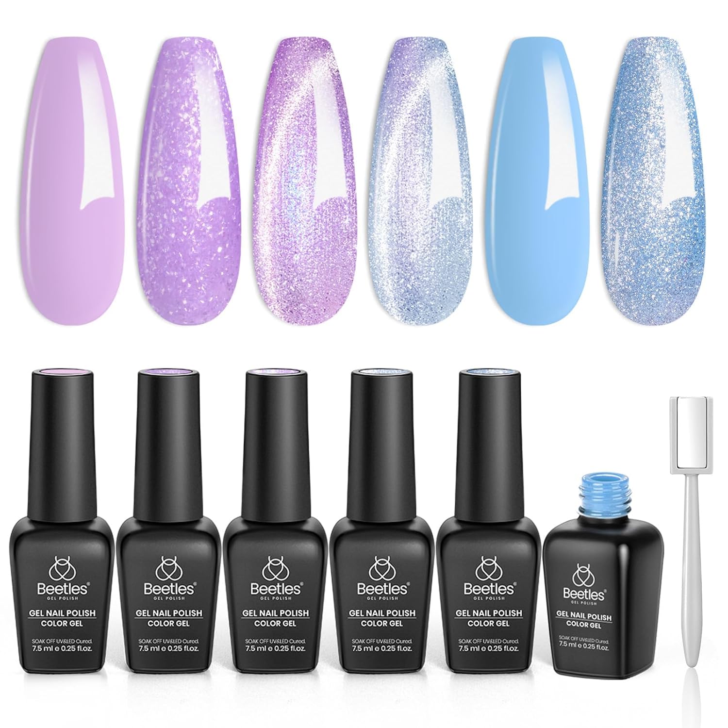 beetles Gel Polish Whispers of Love Jelly Gel Nail Polish Set - 6 Colors Milky White Nude Pink Neutral Sheer Translucent Soak Off UV Gel Nail Kit. Nail Concealer for Salon DIY Manicure Gift Women : Beauty & Personal Care