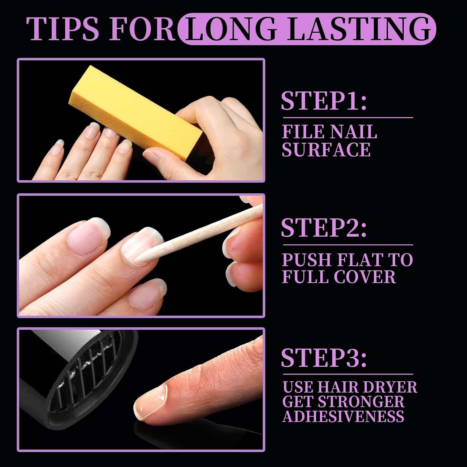Teenitor 600pcs Press on Nail Adhesive Tabs. 15 Sizes of Nail Stickers for Press ons. Press on Nails Glue Stickers Press on Nail Sticky Tabs. Clear/Yellow : Beauty & Personal Care
