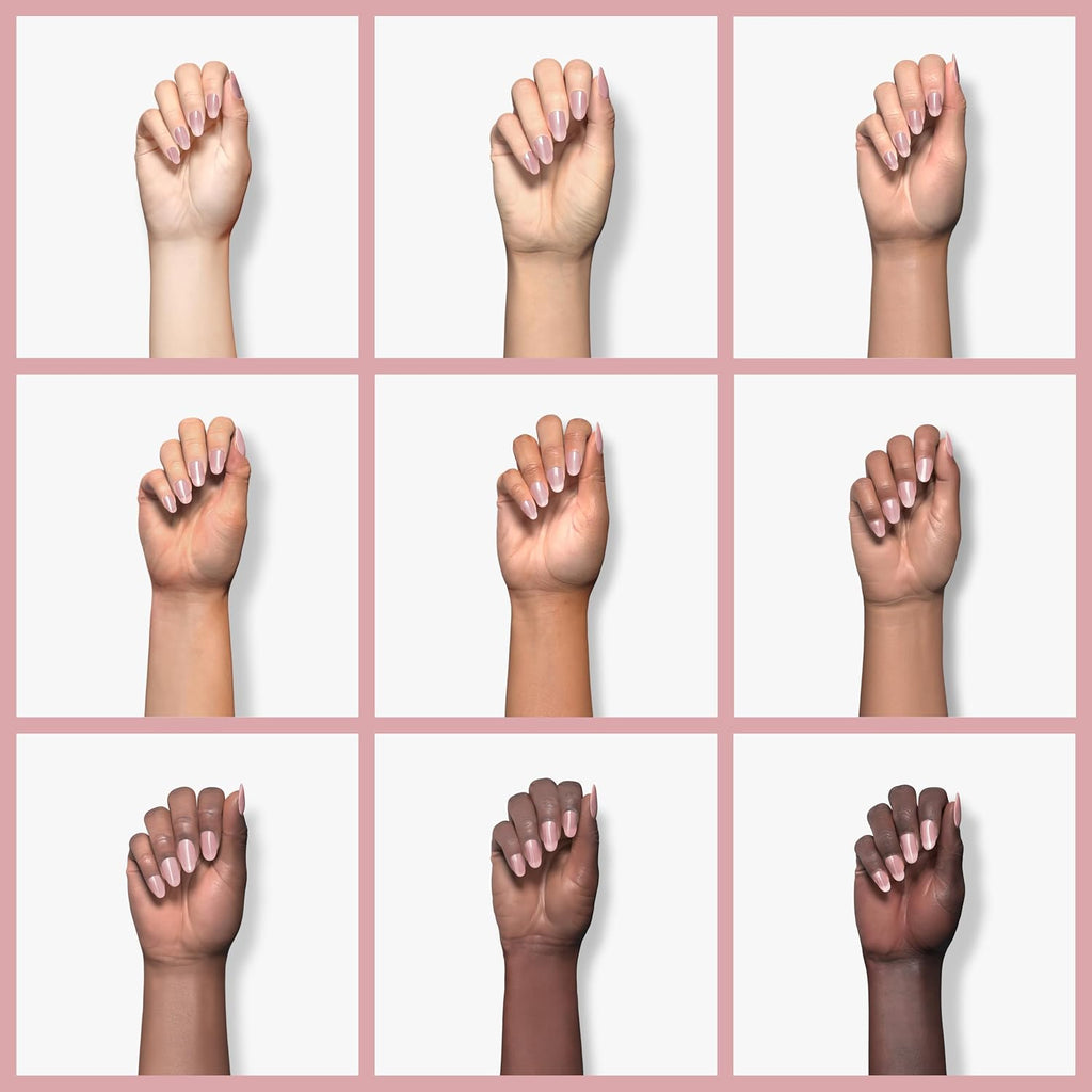 modelones Pink Gel Nail Polish Jelly Nude Pink Gel Polish French Tip Base Colors Translucent Soak Off U V Soap Nails for Nail Art Manicure at Home 15ML : Beauty & Personal Care