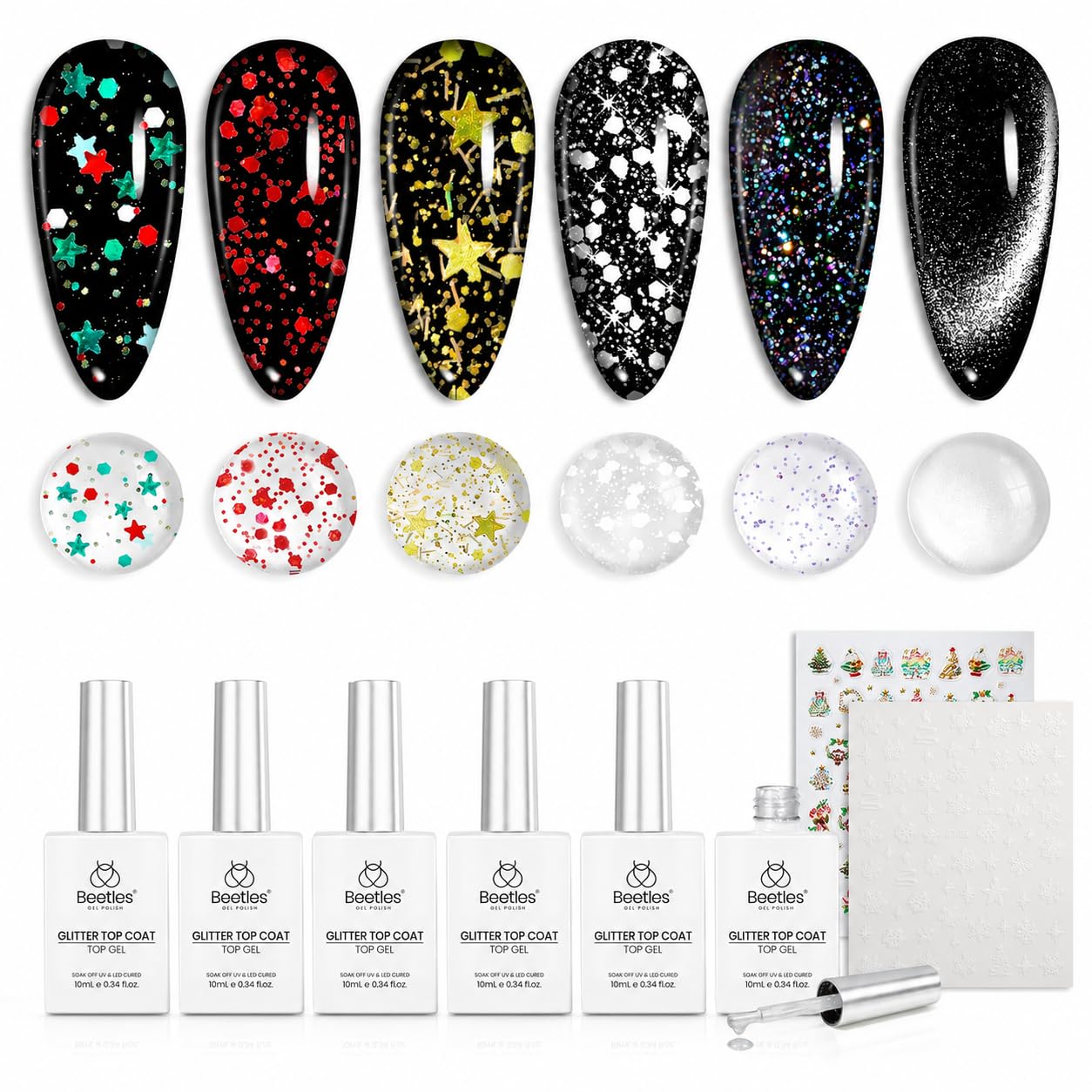 Beetles Nude Gel Nail Polish Set - 6 Colors Nude Pink Brown Neutral Jelly Gel Polish Kit Sheer Translucent Effect Soak Off UV Nail Art Design Drunken Rose Collection Manicure Gift for Women : Beauty & Personal Care