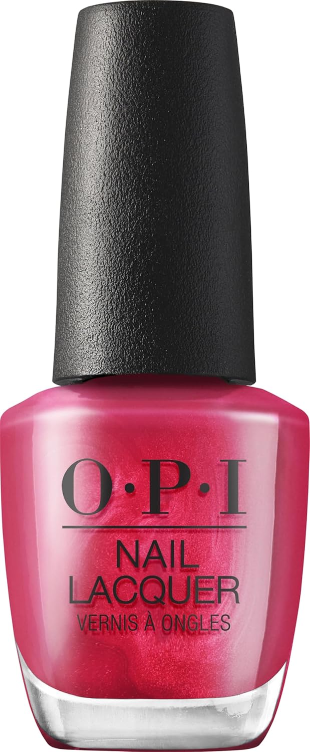 OPI Nail Lacquer Cajun Shrimp | Opaque Bright Orange Crème Chip Resistant Nail Polish | Fast Drying. Streak Free