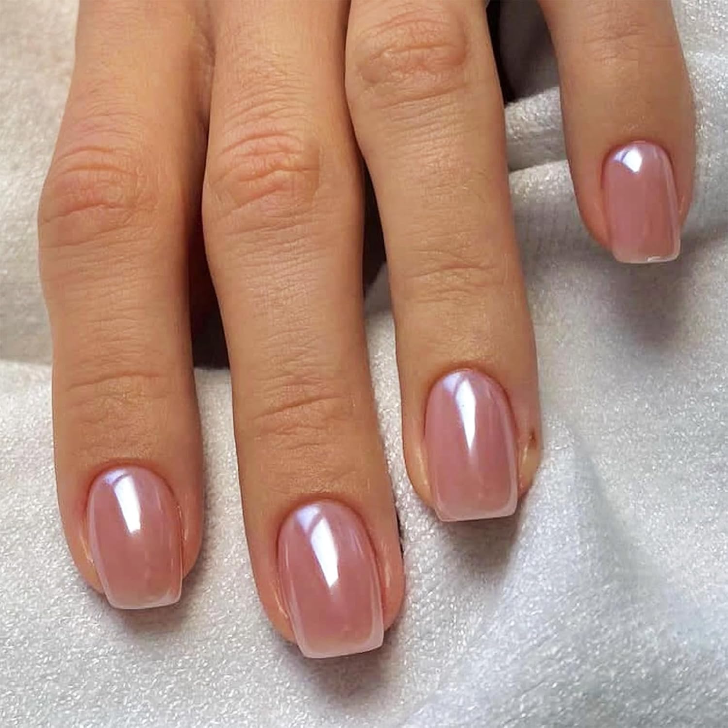 24Pcs Gold Curve Line Press on Nails Sea Acrylic Fake Nail Glossy Blue Gradient Medium Square False Nails Love Heart Stick on Fingernails Seaweed Gel Glue on Nail for Coquette Women Girls : Beauty & Personal Care