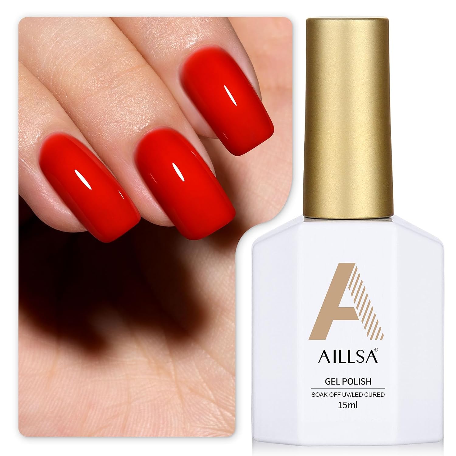 AILLSA Gel Nail Polish Nude Pink Gel Polish Sheer Neutral Color Jelly Gels Nail Polish Natural Translucent Soak Off U V Nails for Nail Art French Manicure at Home 0.51 Fl Oz /GB49 : Beauty & Personal Care