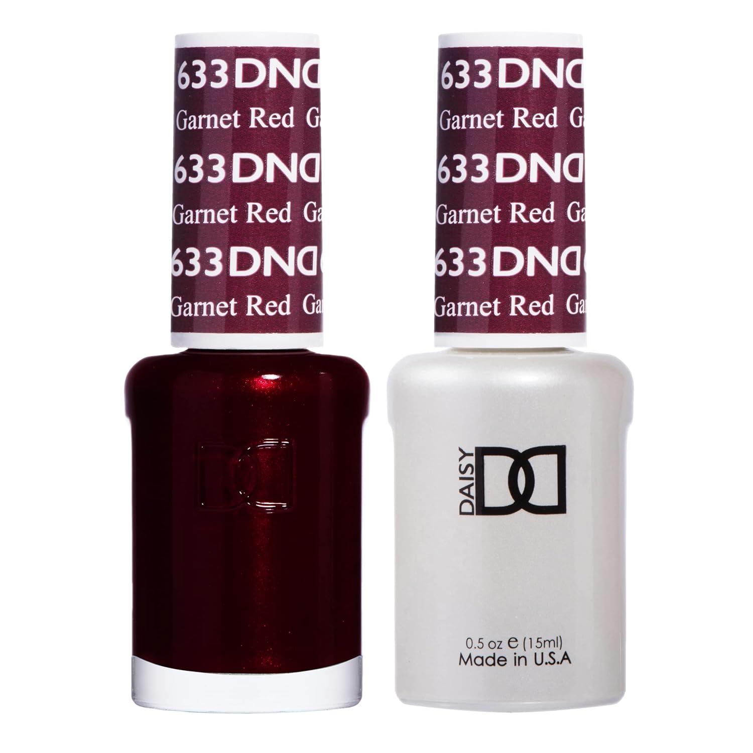 DND Gel Polish Set - 1 each of Red Gel Polish and Red Nail Polish. 430 Ferrari Red. 0.5 Fl Oz : Beauty & Personal Care