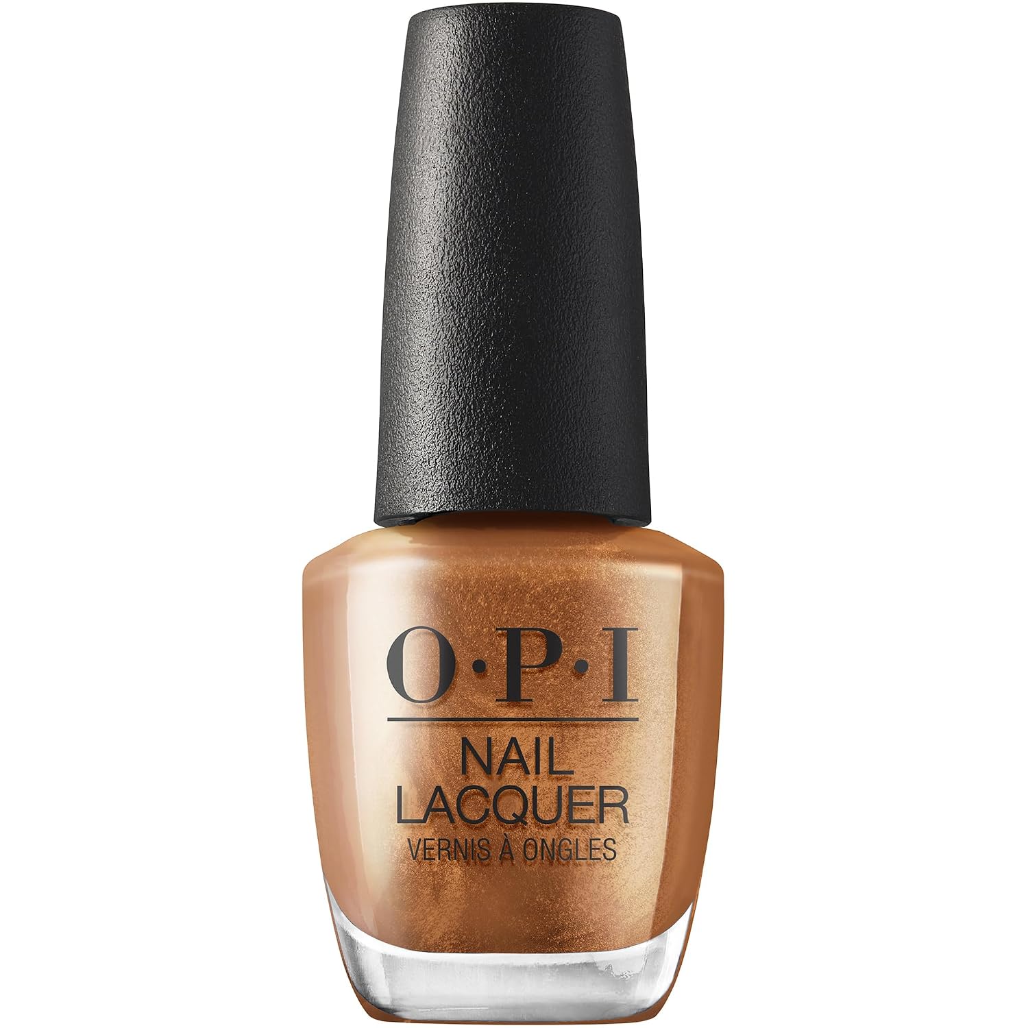 OPI Nail Lacquer Cajun Shrimp | Opaque Bright Orange Crème Chip Resistant Nail Polish | Fast Drying. Streak Free