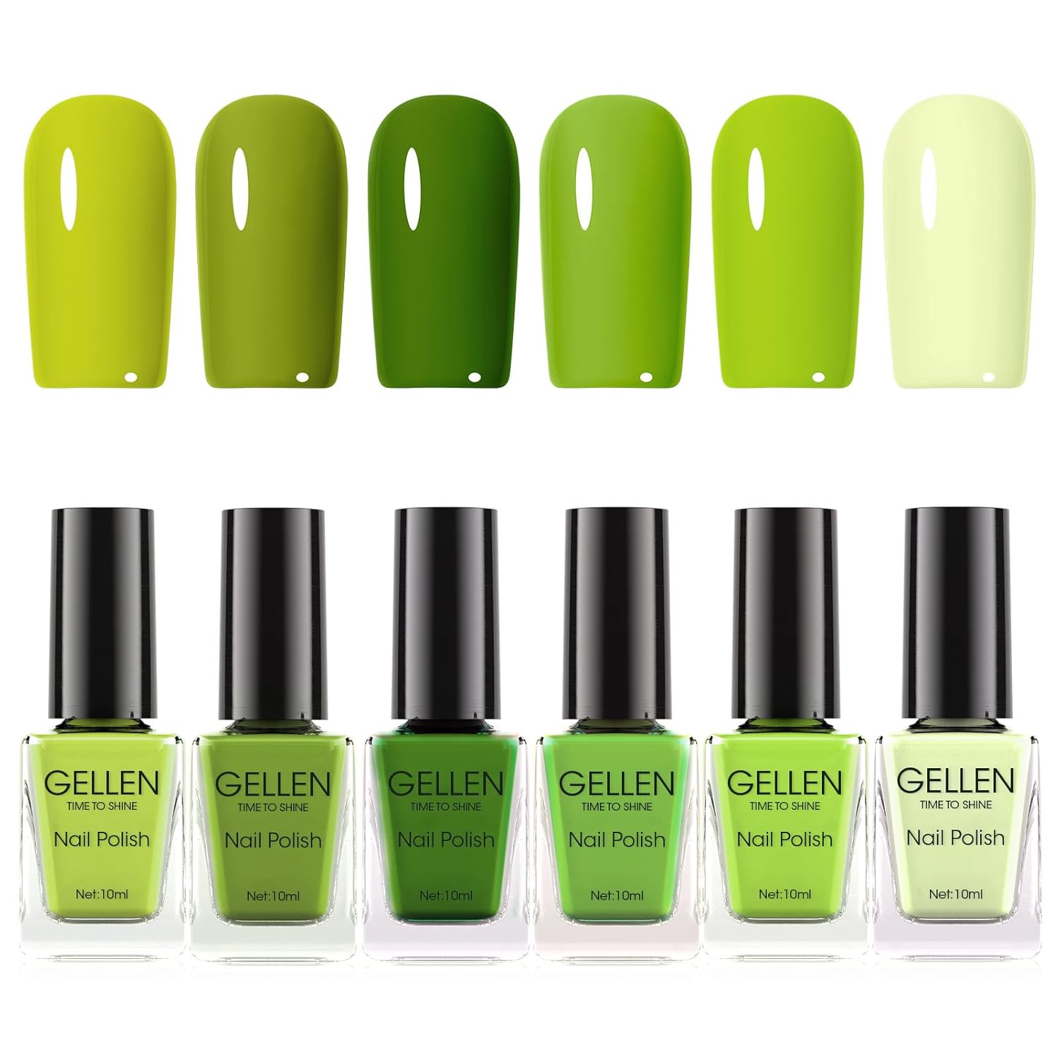 GELLEN Nail Polish Neutral Earth Tones. Nude Dusty Rose Fall Winter Air Dry Regular Nail Polish 6-color Set for Finger Toe Nails Home Salon All Seasons. Not UV Gel. Hema Free. Non Toxic. TPO Free : Beauty & Personal Care