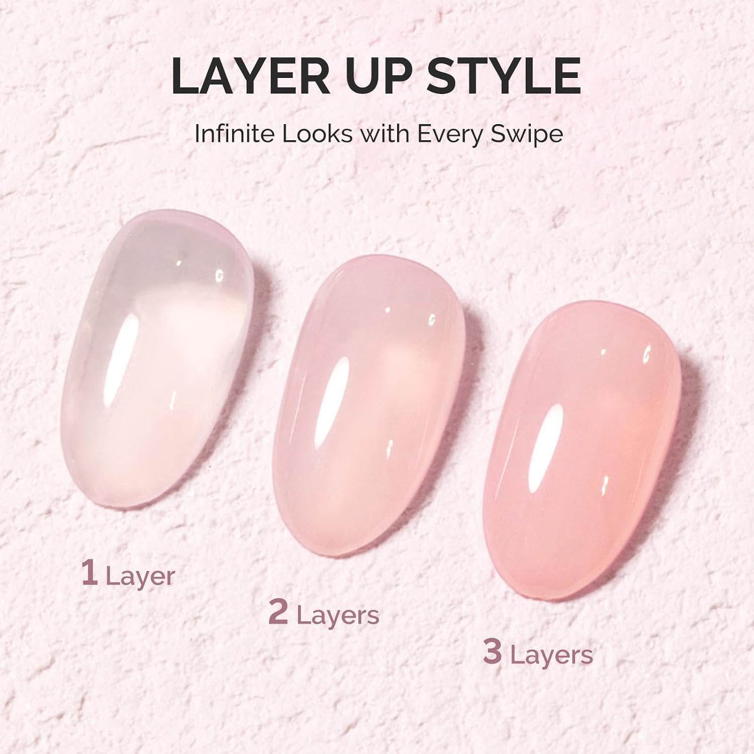 MelodySusie Jeweliver Nude Gel Nail Polish. 0.5Fl.oz Milky Gel Polish Pastel Color Soak Off UV LED Light Cure Gift for Women Manicure Nail Art DIY at Home JM08 : Beauty & Personal Care