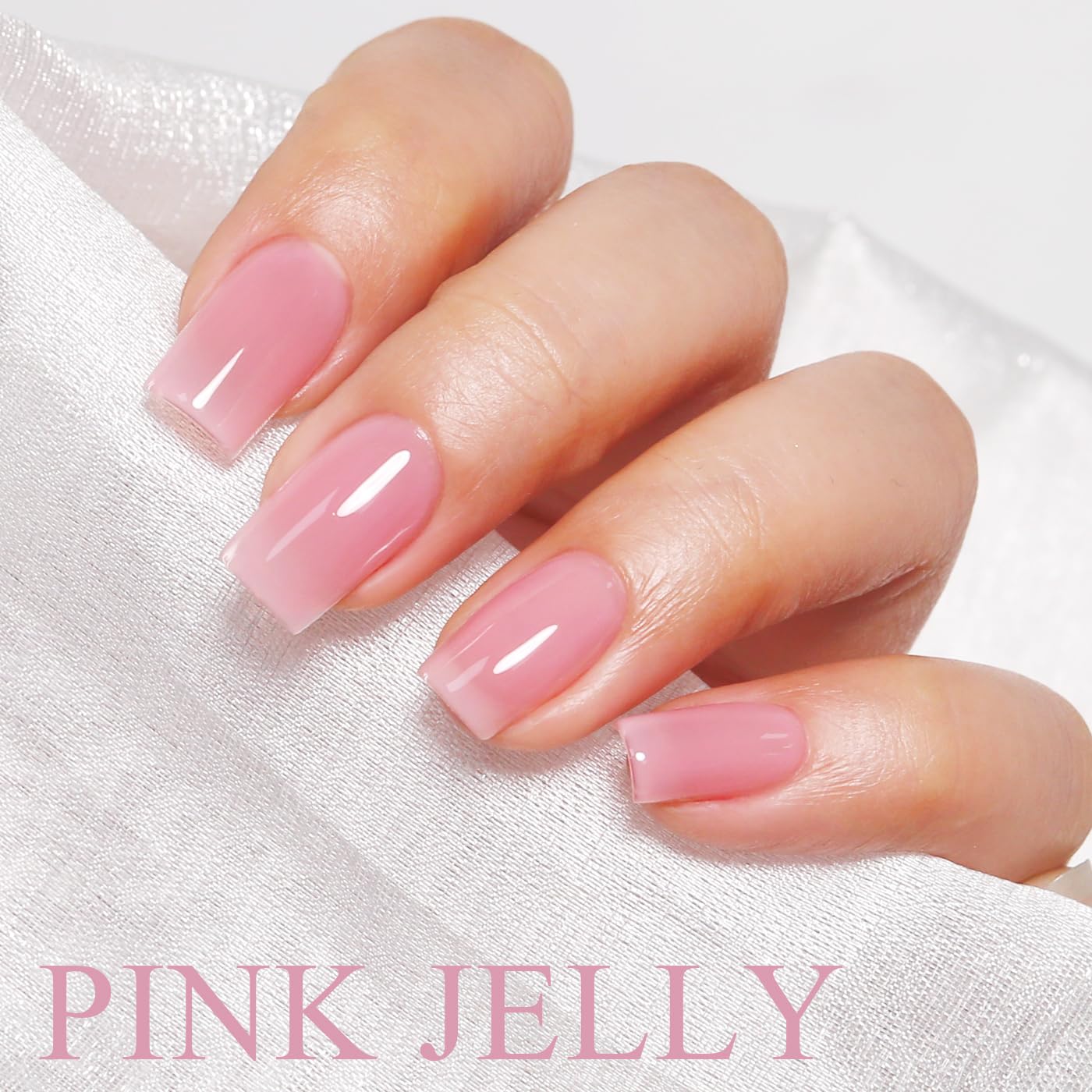 Imtiti Jelly Gel Nail Polish. Pink Sheer Jelly Gel Polish Spring Summer Translucent Art Manicure Salon DIY Design 10ML : Beauty & Personal Care
