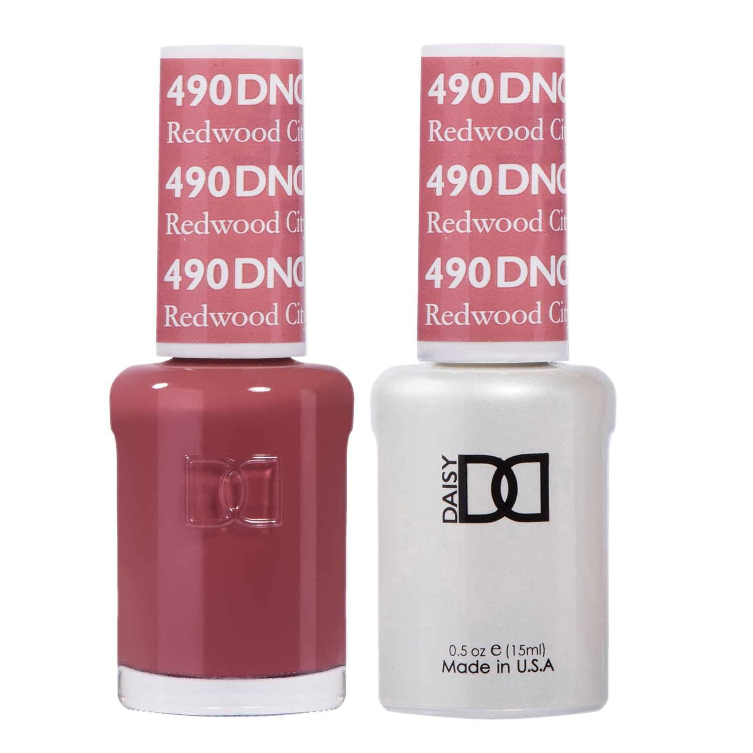 DND Gel Polish Set - 1 each of Red Gel Polish and Red Nail Polish. 430 Ferrari Red. 0.5 Fl Oz : Beauty & Personal Care