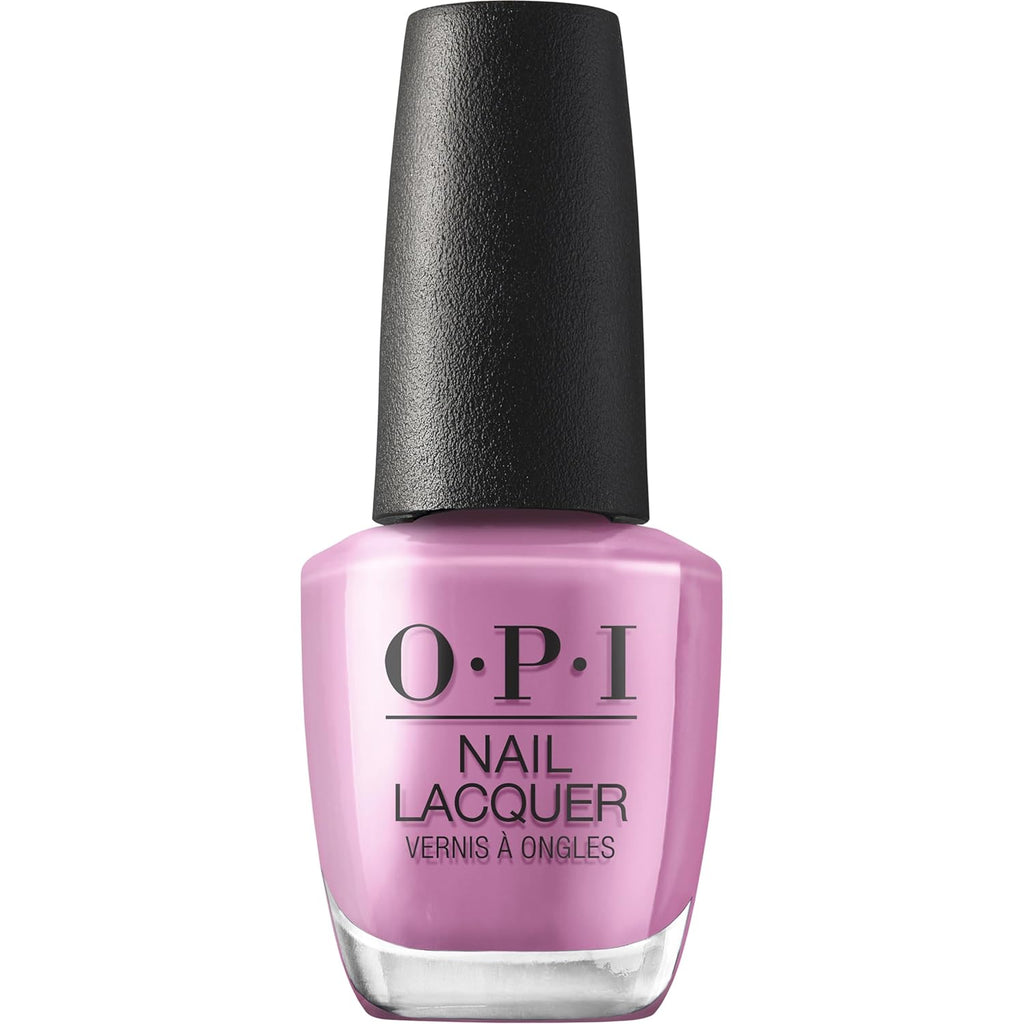 OPI Nail Lacquer Strawberry Margarita | Opaque Bright Pink Crème Chip Resistant Nail Polish | Fast Drying. Streak Free