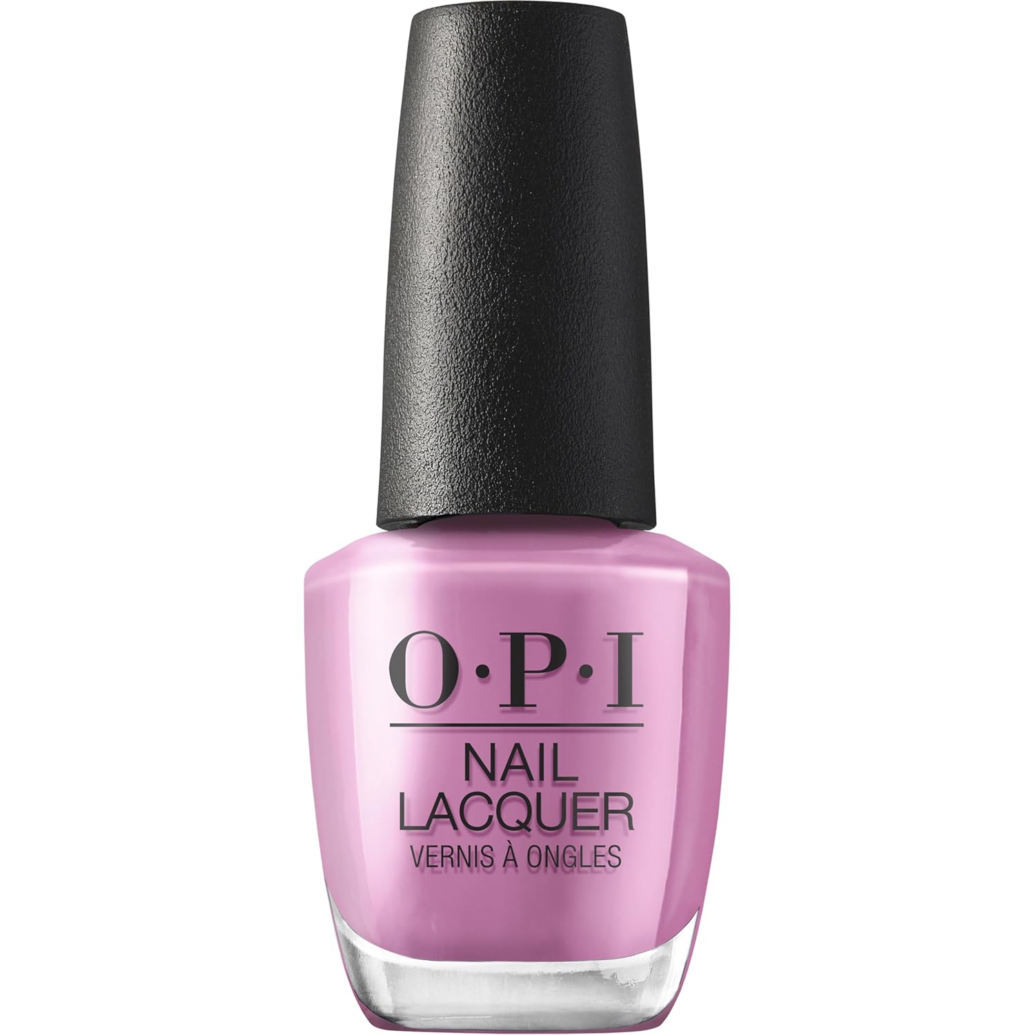OPI Nail Lacquer Strawberry Margarita | Opaque Bright Pink Crème Chip Resistant Nail Polish | Fast Drying. Streak Free