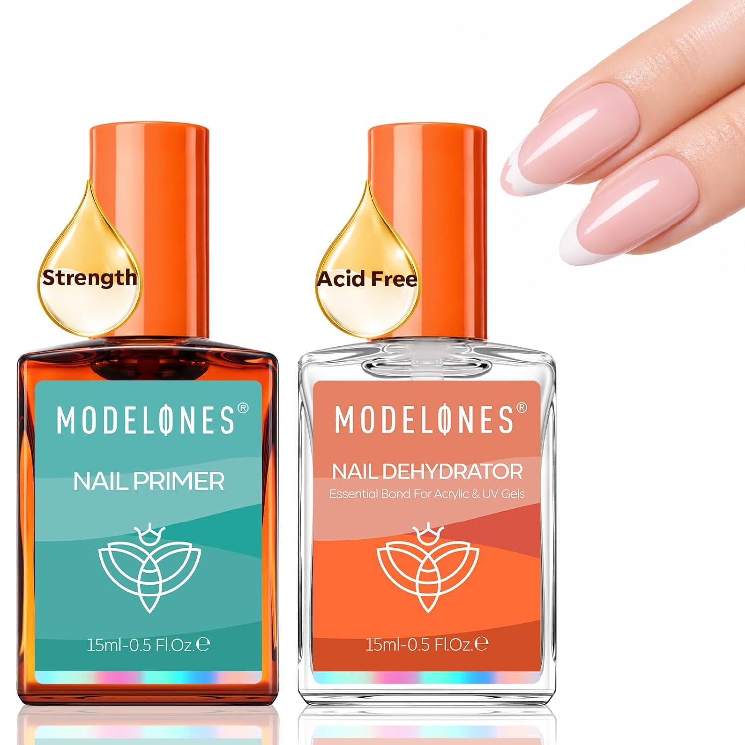 modelones Nail Strengthener. Milky White Nail Polish Nail Repair for Damaged Nails Hardener Quick Dry Nail Growth Natural Nail Concealer Foundation Strengthening Nails & Toenails Women Manicurist : Beauty & Personal Care