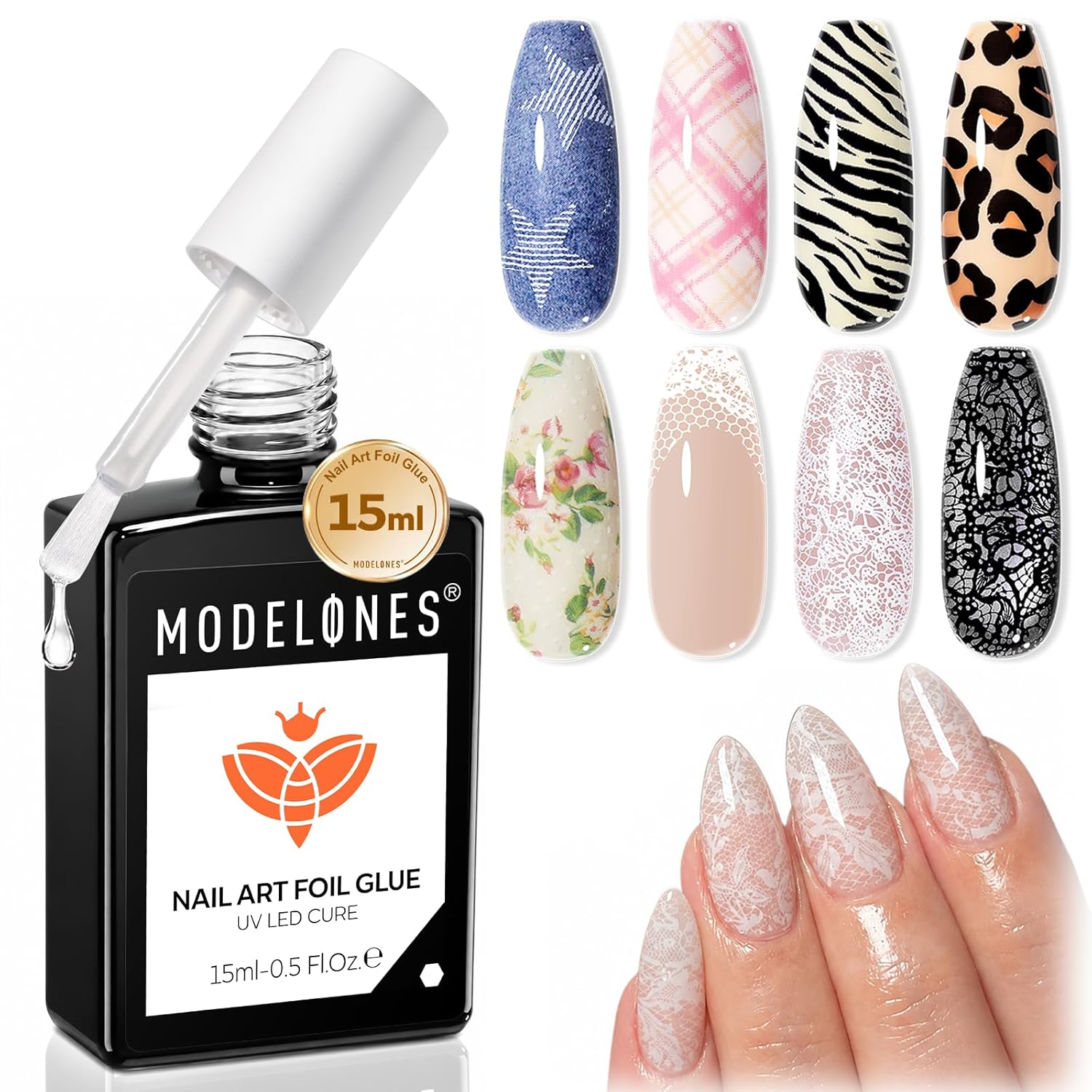 modelones Pink Gel Nail Polish Jelly Nude Pink Gel Polish French Tip Base Colors Translucent Soak Off U V Soap Nails for Nail Art Manicure at Home 15ML : Beauty & Personal Care