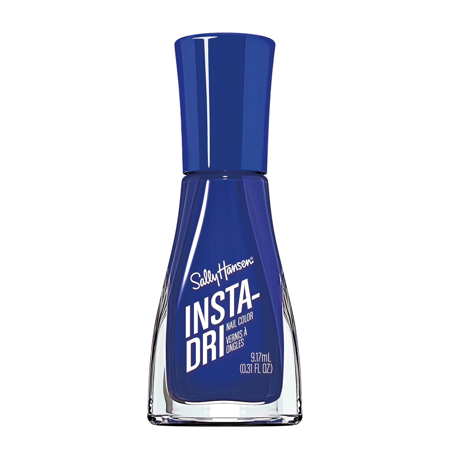 Sally Hansen Insta-Dri Nail Polish | Quick Dry. Long Lasting. Streak-Free Shine | Opaque. Shiny | 492 On the Download | Dark Blue Nail Color. : Beauty & Personal Care