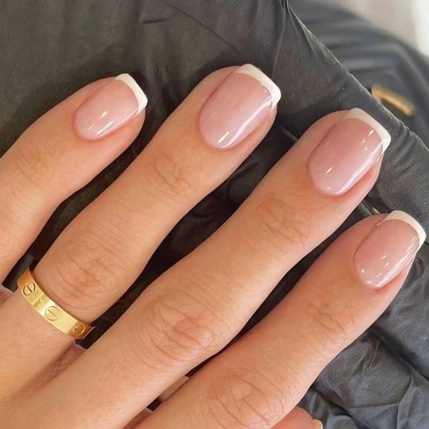Modelones Press on Nails Short. Oval Spring Fake Nails. Reusable Nail Kit with Nail Glue Adhesive Tabs Mini Nail File. Nails Press Ons 32Pcs 16Sizes. Women Girl Gift. Pink Ombre : Beauty & Personal Care