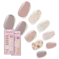 Dashing Diva Gloss Nail Strips Bundle - The Vivids Collection - Fruit Punch Petals & Papaya Breeze - UV Free. Chip Resistant. Long Lasting Gel Stickers - Contains 2 Sets : Beauty & Personal Care