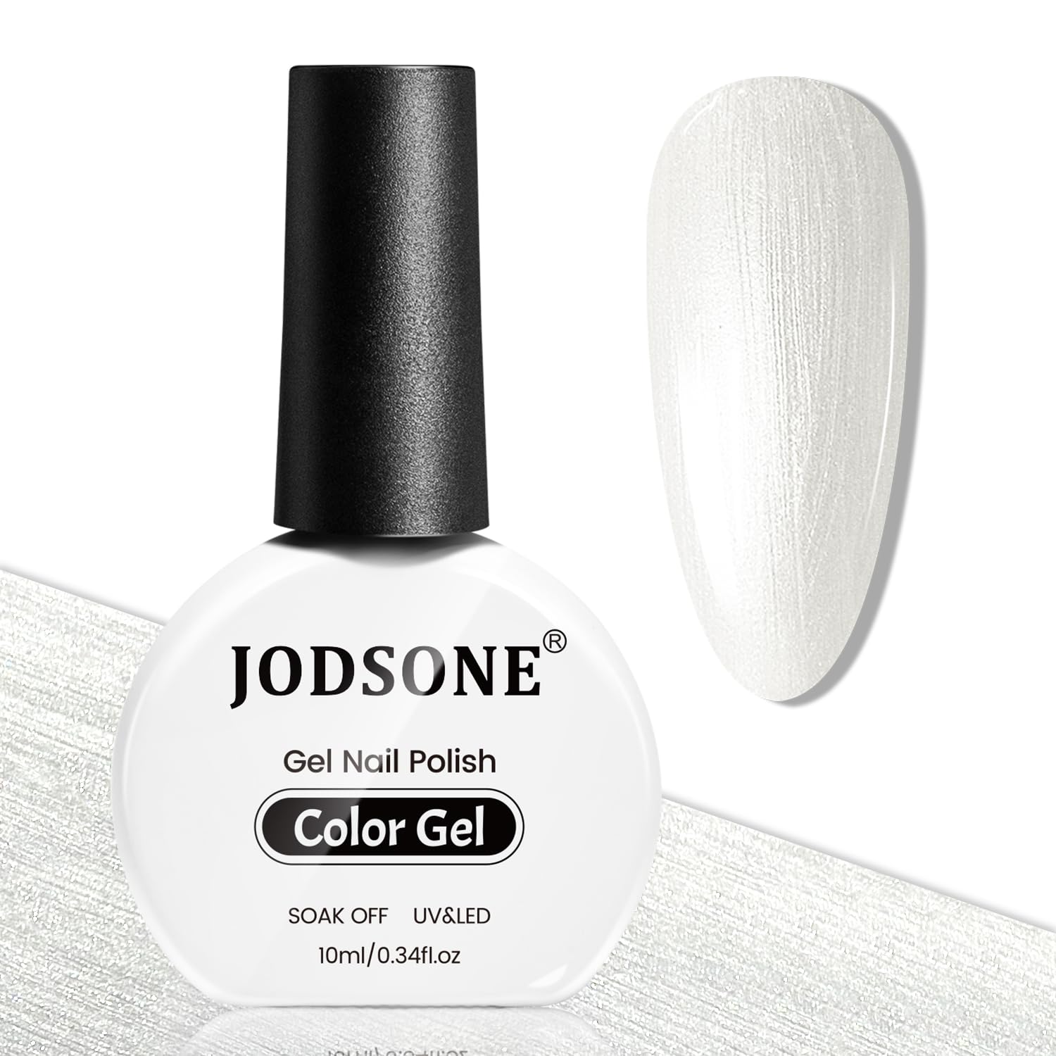 JODSONE 10ml Black Gel Nail Polish Black Gel Polish Soak Off Led Gel Polish Nail Art Manicure Salon Diy Need U V Lamp : Beauty & Personal Care