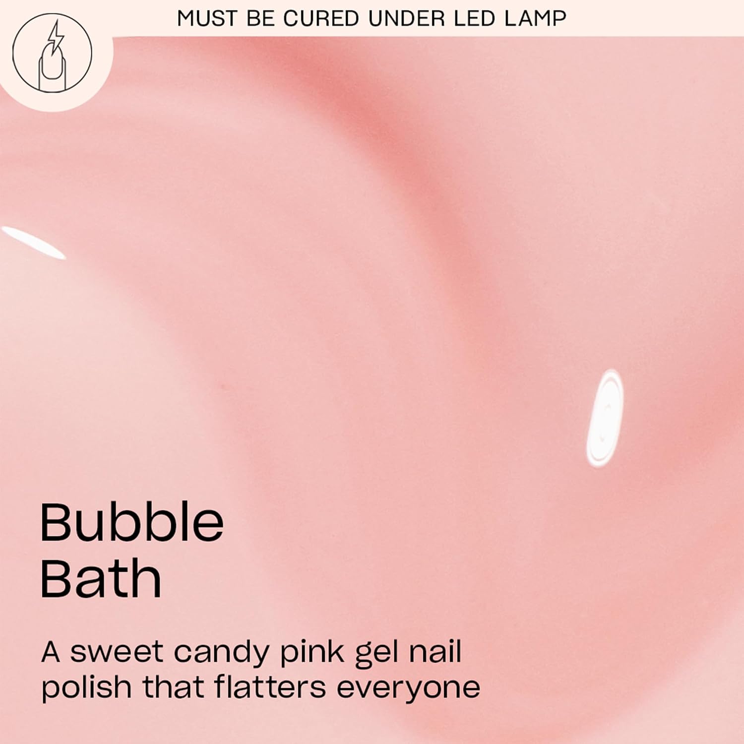 OPI GelColor Bubble Bath | Sheer Nude Pink Crème LED Cure Gel Nail Polish | Salon-Quality Shine. Long-Lasting Wear | Vegan & HEMA Free | 0.5 Fl Oz : Everything Else