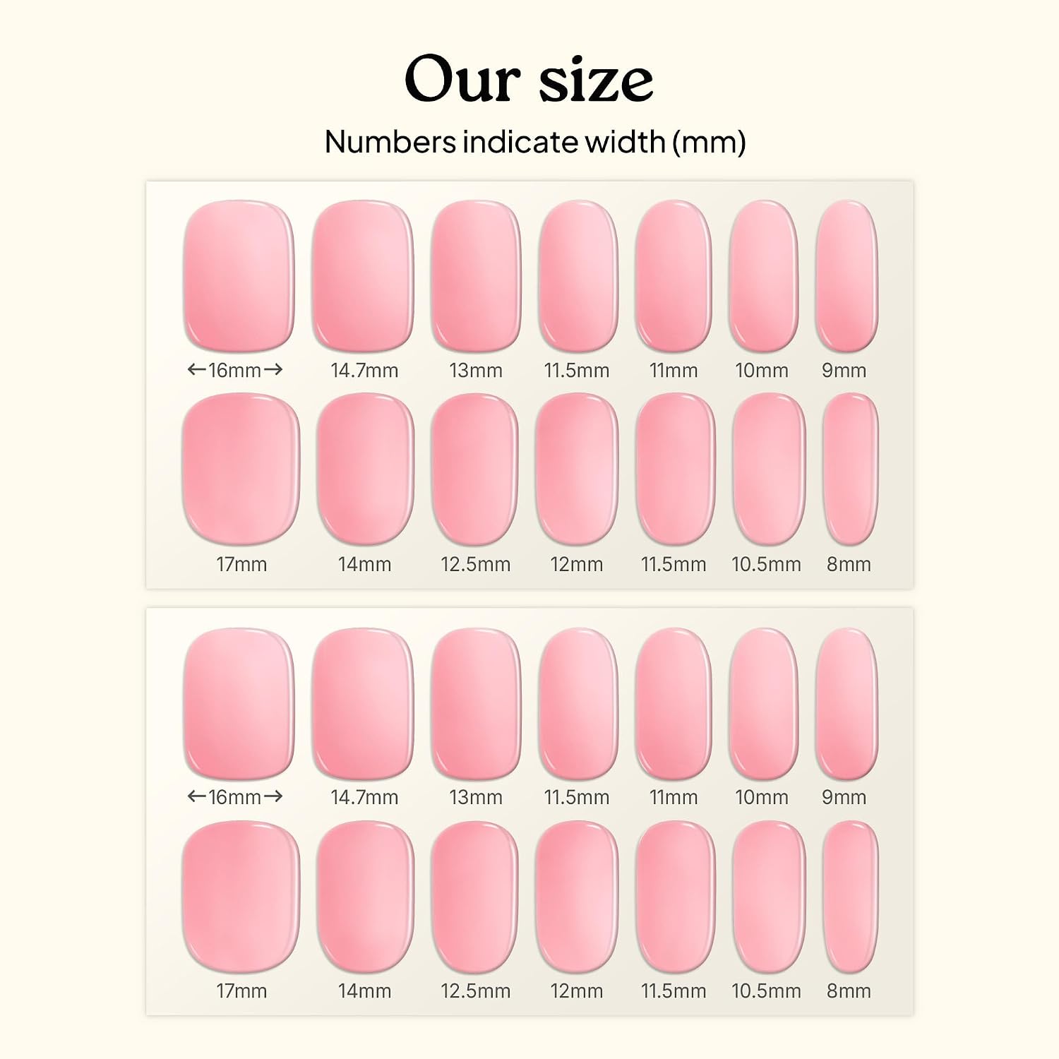 Heyhae Semi Cured Gel Nail Strips | No LED Lamp Needed | Solid. Pink. Spring | Easy Apply & Remove. Salon Quality | Includes 28 Strips. 1 Prep Pads. Nail File & Wooden stick - Hey. Strawberry Picking? : Beauty & Personal Care