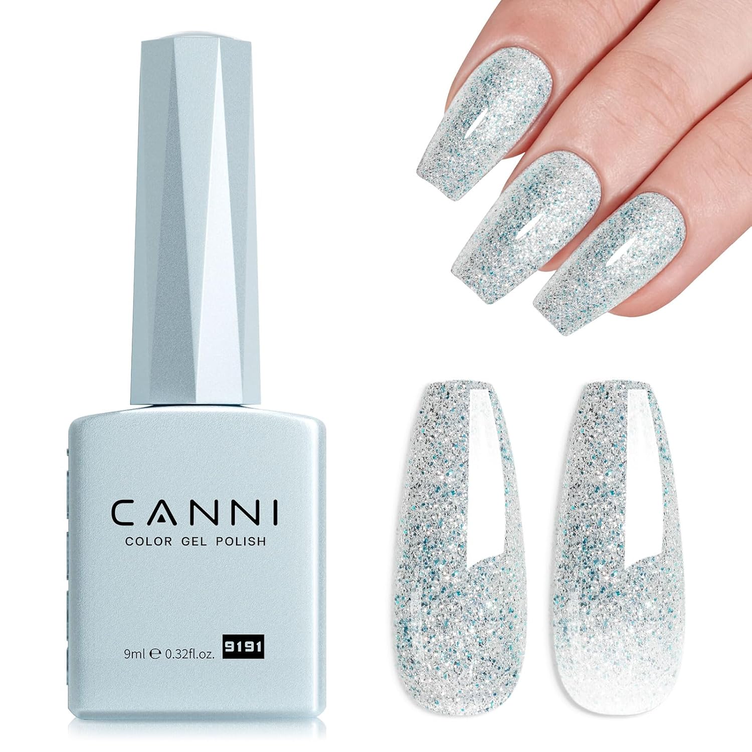 CANNI Light Pink Gel Nail Polish. 1Pcs Baby Pink Gel Polish Soft Pale Color High Gloss Soak Off U V Nail Manicure Salon DIY : Beauty & Personal Care