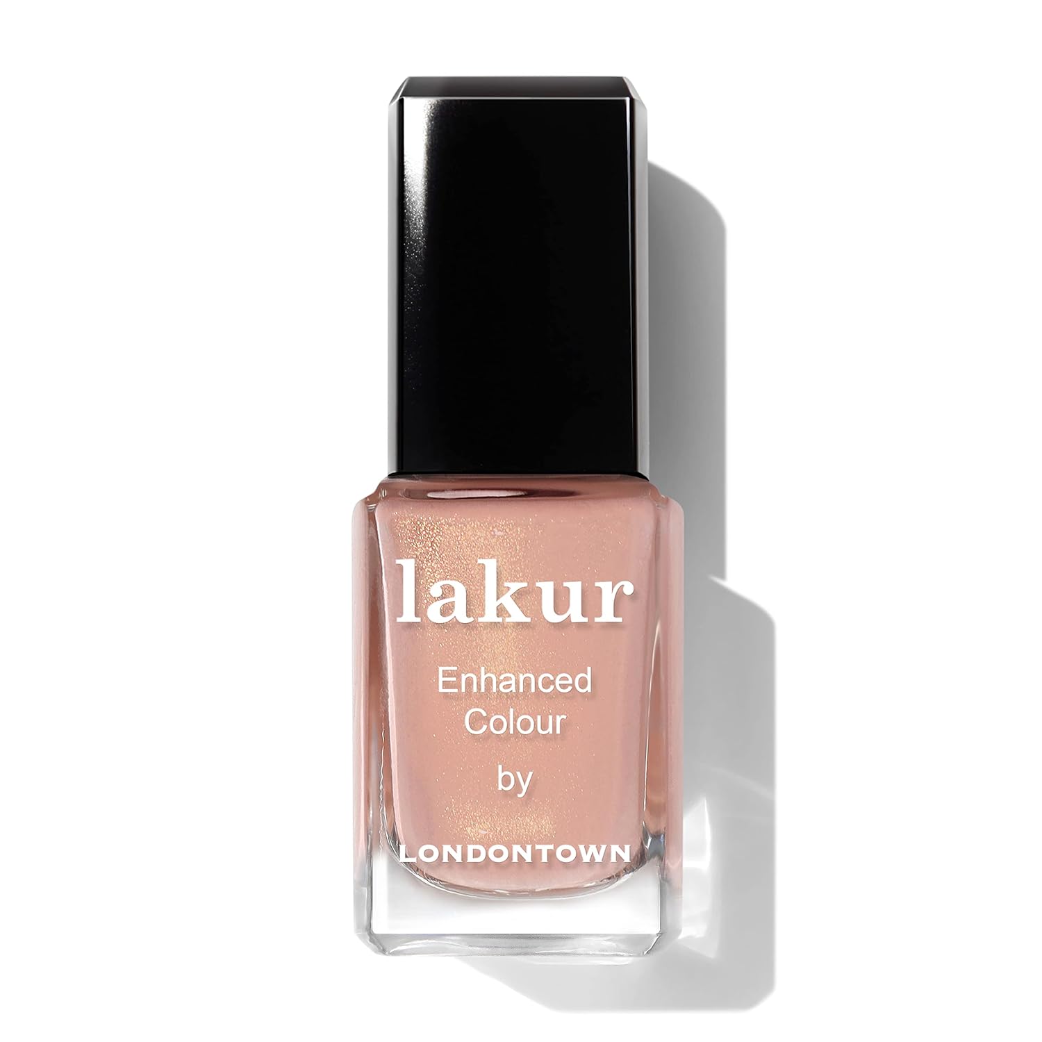LONDONTOWN Lakur Nail Polish – Nude & Brown Shades. Champagne in Bed. 0.4 Fl Oz. Long-Lasting. Streak-Free. Chip-Resistant | 21+ Free Non-Toxic Vegan Nail Color. Strengthens & Hydrates Nails : Beauty & Personal Care