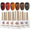 Born Pretty Pastel Gel Nail Polish Set Spring Summer Gel Polish Macaron Candy Sweet Color Gel Polish Easter Soft Pink Yellow Purple Blue Green Colors Collection Nail Art Gift Box 7ML 6PCS : Beauty & Personal Care