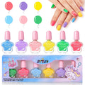 ETYJO Kids Nail Polish Set - Non-Toxic. Quick Dry Peel Off Nail Polish. 6 Rainbow Colors for Girls Age 3+ : Beauty & Personal Care