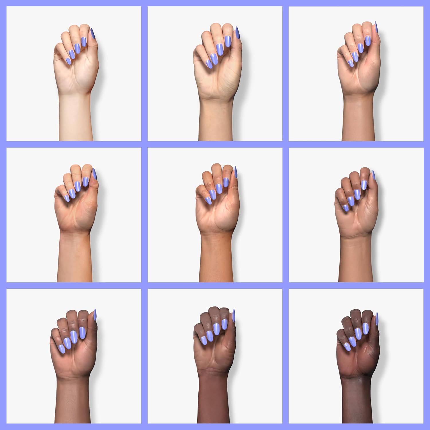 ILNP High Dive - Vivid Blue Violet Nail Polish. Bright Neon Purple. Quick Dry. Chip Resistant. Non-Toxic. Vegan. Cruelty Free : Beauty & Personal Care