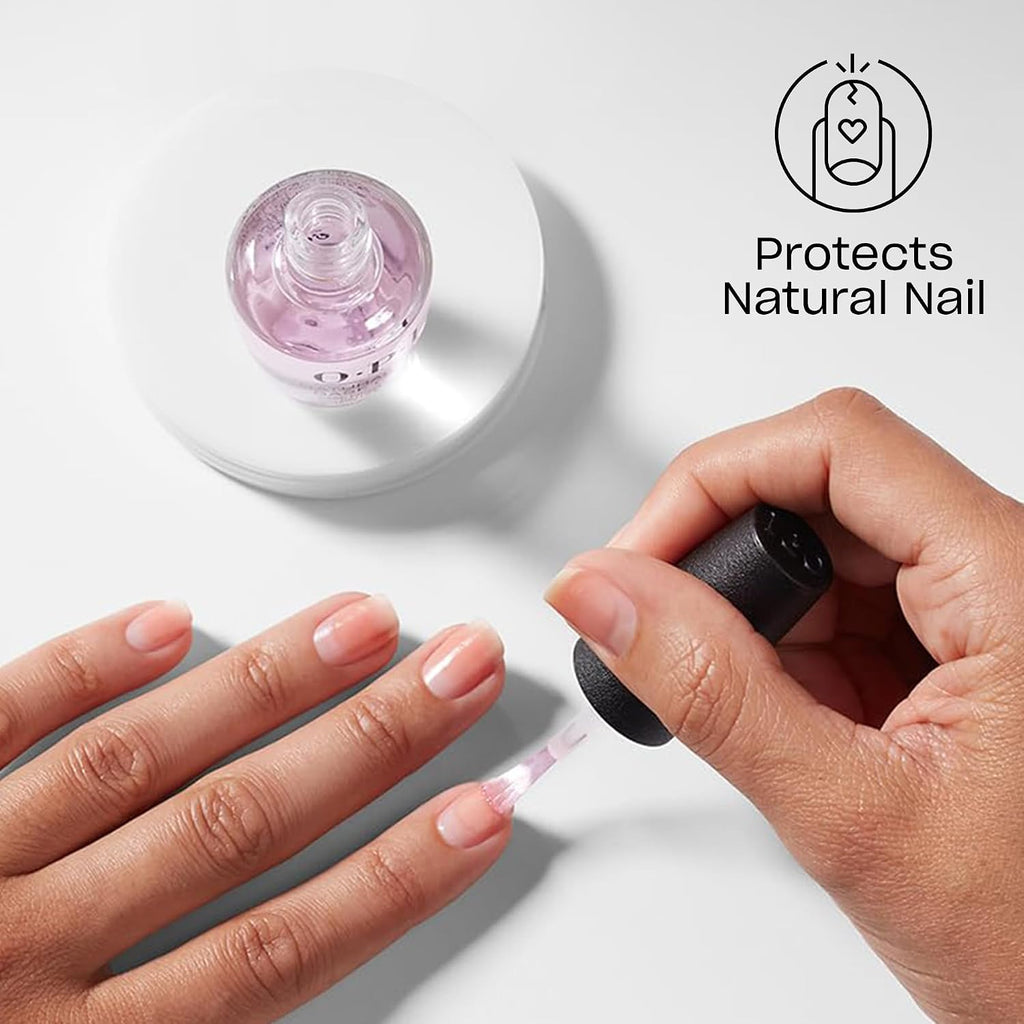 OPI Natural Nail Base Coat | Nail Polish Base Coat | Protects Nails & Prevents Discoloration : Beauty & Personal Care