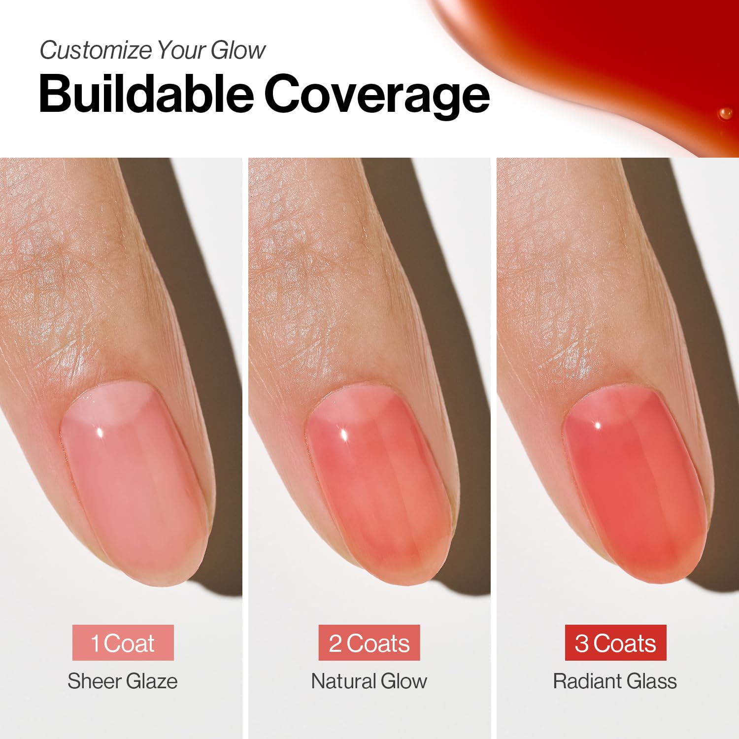 ohora 2-in-1 Sheer Nail Polish & Strengthener(Cherry) | Tinted Nail Concealer | Nail Hardener for Weak. Damaged Nails | Nail Care Polish with Glossy Finish | Glazed-Syrup Formula. 15 mL : Beauty & Personal Care