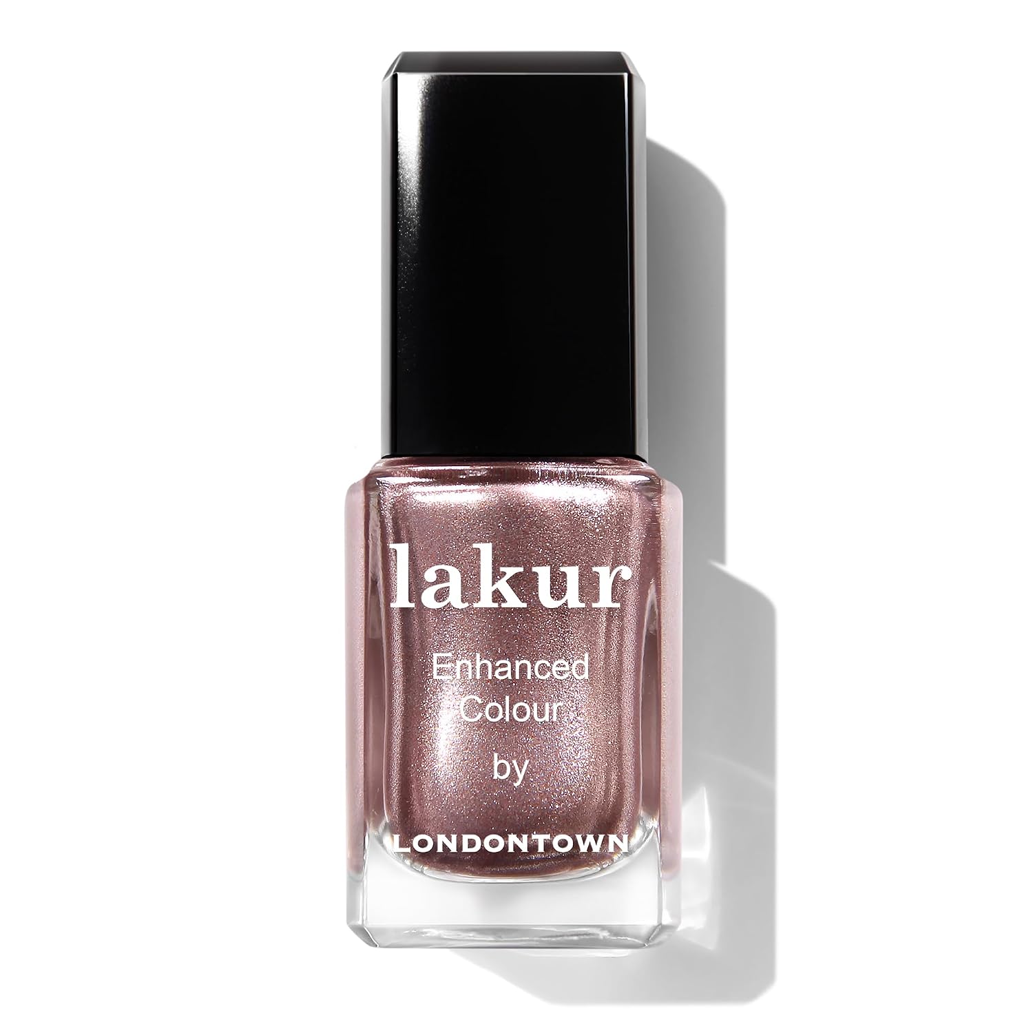 LONDONTOWN Lakur Nail Polish – Nude & Brown Shades. Champagne in Bed. 0.4 Fl Oz. Long-Lasting. Streak-Free. Chip-Resistant | 21+ Free Non-Toxic Vegan Nail Color. Strengthens & Hydrates Nails : Beauty & Personal Care
