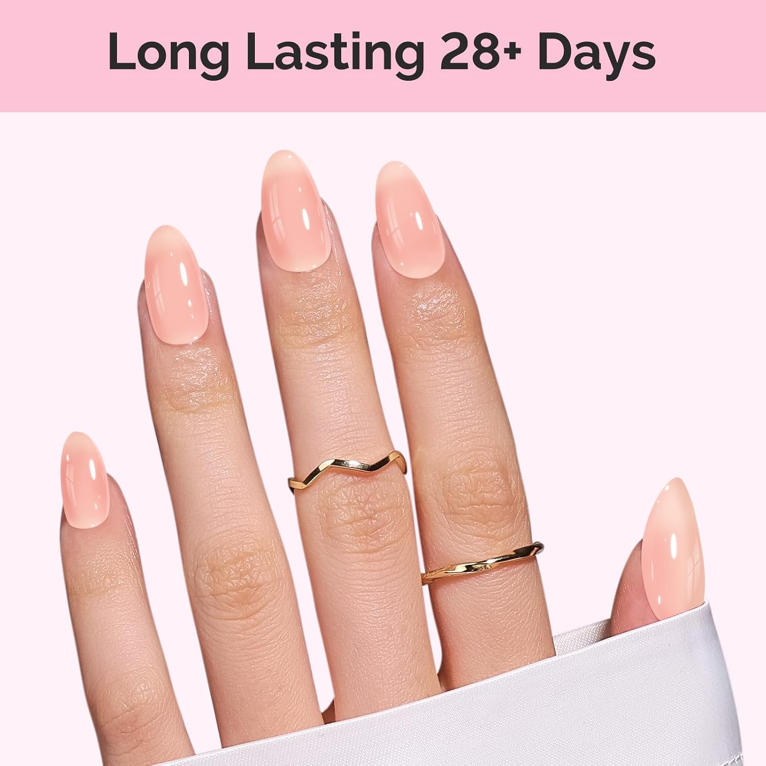 MelodySusie Jeweliver Nude Gel Nail Polish. 0.5Fl.oz Milky Gel Polish Pastel Color Soak Off UV LED Light Cure Gift for Women Manicure Nail Art DIY at Home JM08 : Beauty & Personal Care