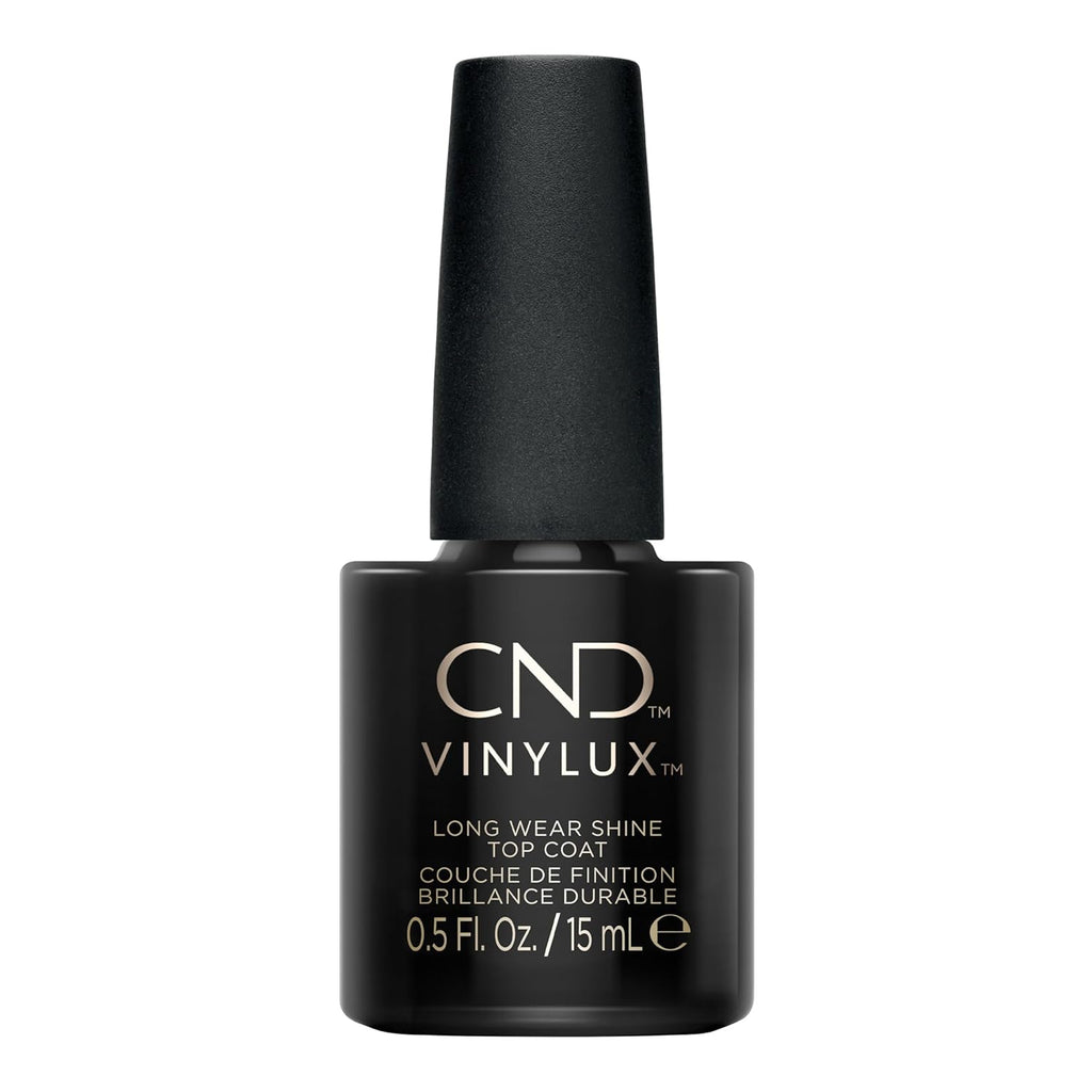 CND Vinylux Long Wear Shine Top Coat. Quick Drying Formula. Easy to Remove. 0.5 Fl Oz : Beauty & Personal Care