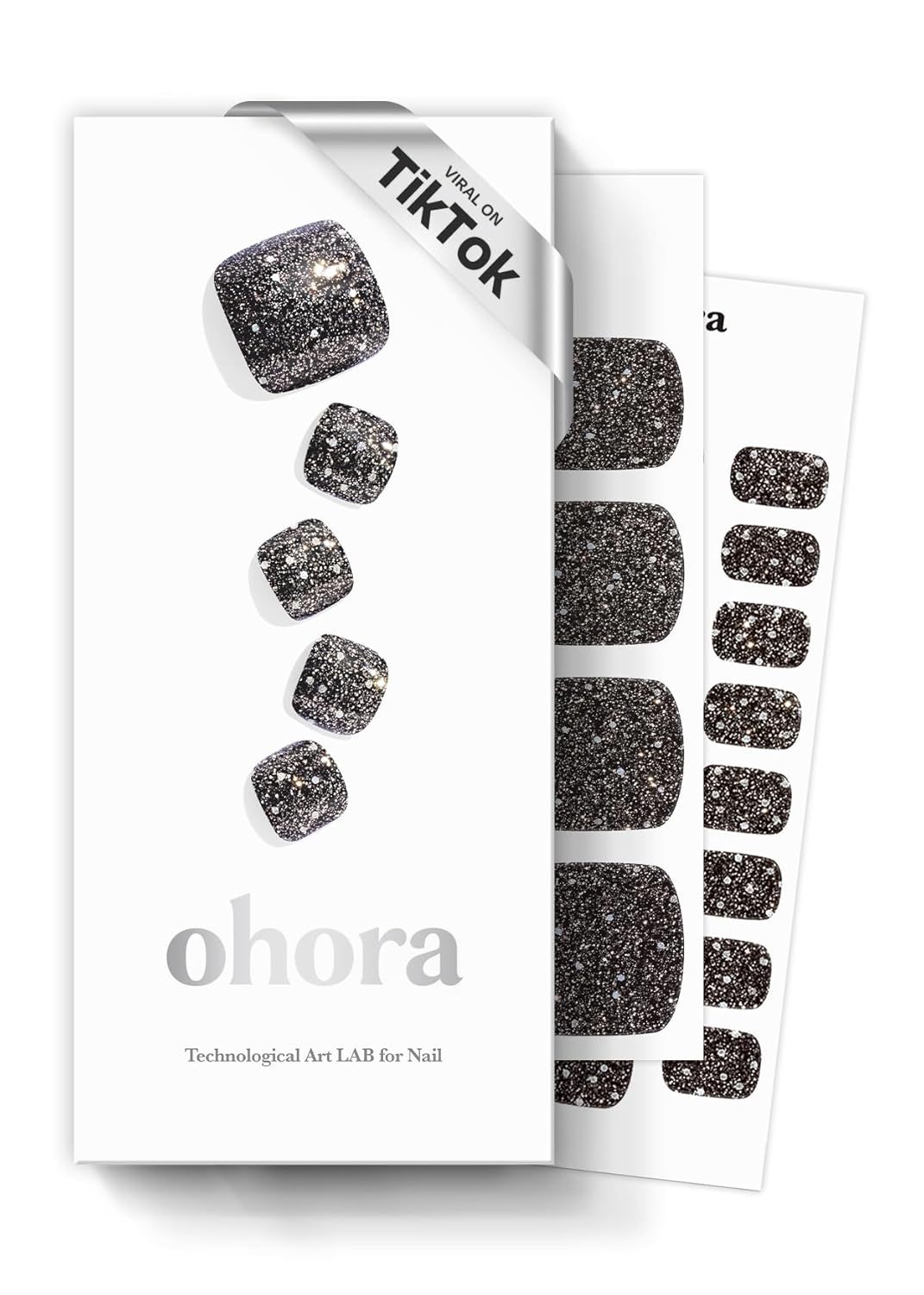 ohora Semi Cured Gel Nail Strips (N Essential French) - White. French. Works with Any UV/LED Lamps. Salon-Quality. Long Lasting. Easy to Apply & Remove - Includes 2 Prep Pads. Nail File & Wooden Stick : Beauty & Personal Care