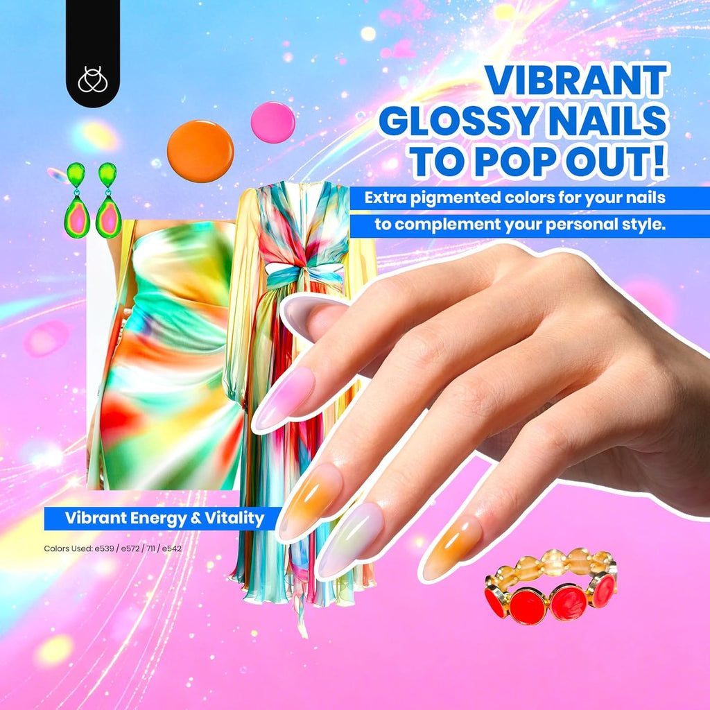 Beetles 44pcs Gel Nail Polish Set - 36 Colors Colorful Muse Gel Polish Kit Pink Nude Red Yellow Green Black White Glitter Nail Kit Base Top Coat UV LED Needed Salon DIY Home Gift for Women : Beauty & Personal Care