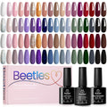 Beetles Summer Gel Polish Set - Rustic Sonata 25 Colors Yellow Orange Blue Pink Bright Gel Polish with Base Coat Glossy & Matte Top Coat DIY Salon Soak Off UV Led Nails 4th of July : Beauty & Personal Care