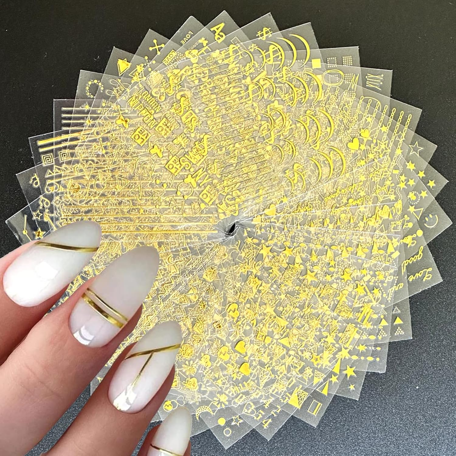 SPLOCUDU Colorful Cute Daisy. Floral. Heart. Flower Nail Art Stickers Decals. 3D Self Adhesive Supplies. Design Decoration Accessories for Women and Girls. 30 Sheets : Beauty & Personal Care